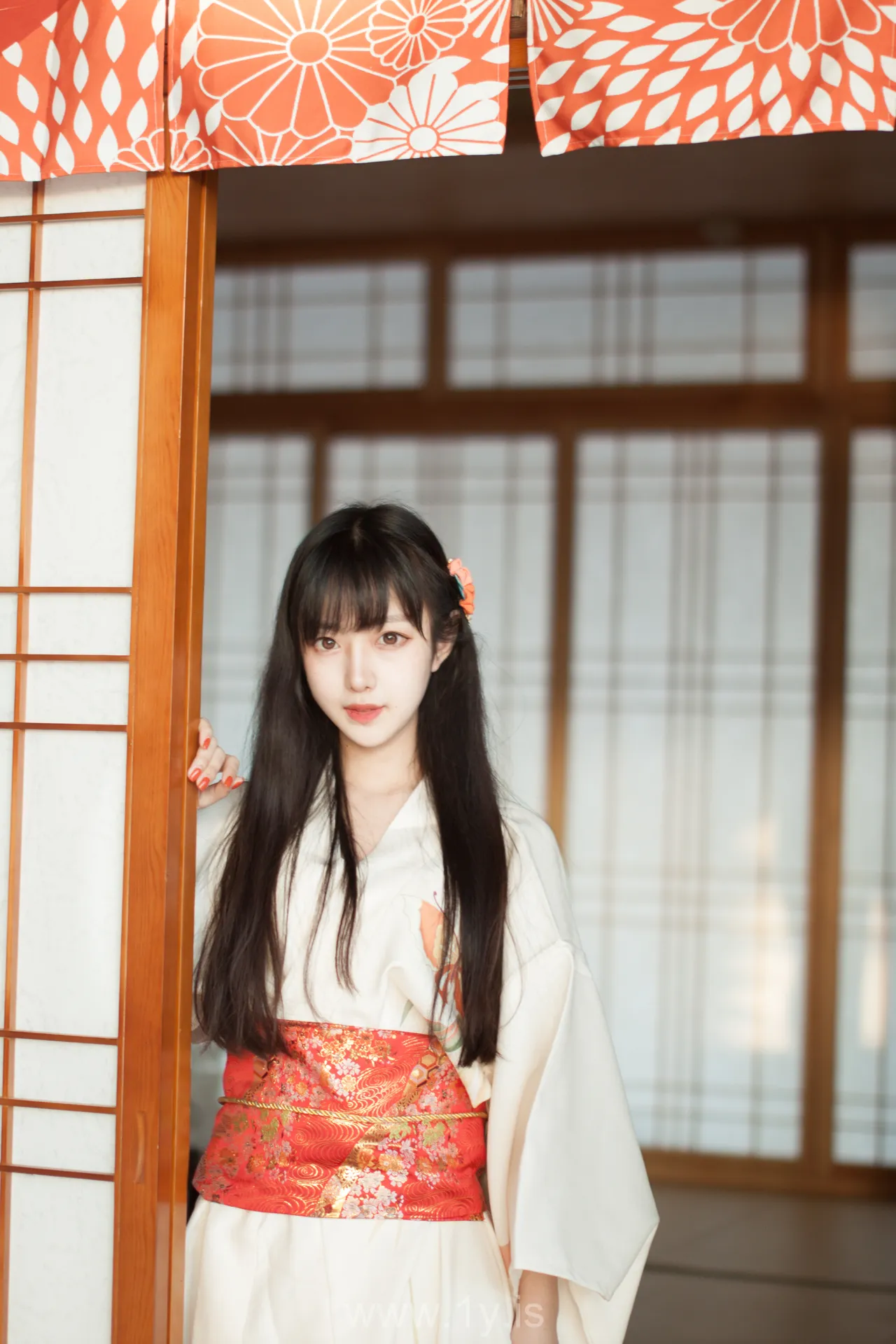 Coser@Shika小鹿鹿 NO.023 Nice-looking Asian Model 和服
